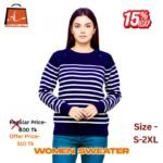 কটন লেডিজ সোয়েটার, এক্সপোর্ট ব্র্যান্ড, ইকো-ফ্রেন্ডলি ও স্টাইলিশ