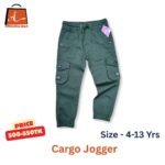 Boys Cargo Jogger Pant – ছেলেদের 6 Pocket Jogger (4-13 Years) Comfortable Stylish Pants Bangladesh
