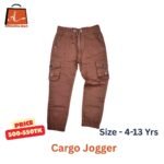 Boys Cargo Jogger Pant – ছেলেদের 6 Pocket Jogger (4-13 Years) Comfortable Stylish Pants Bangladesh